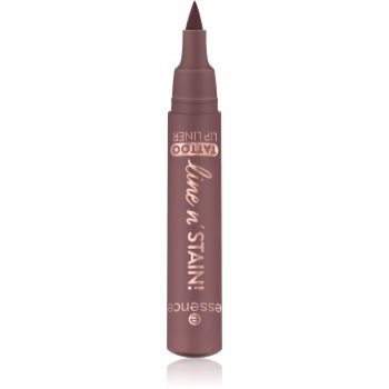essence line n' STAIN! creion contur buze - imagine 2